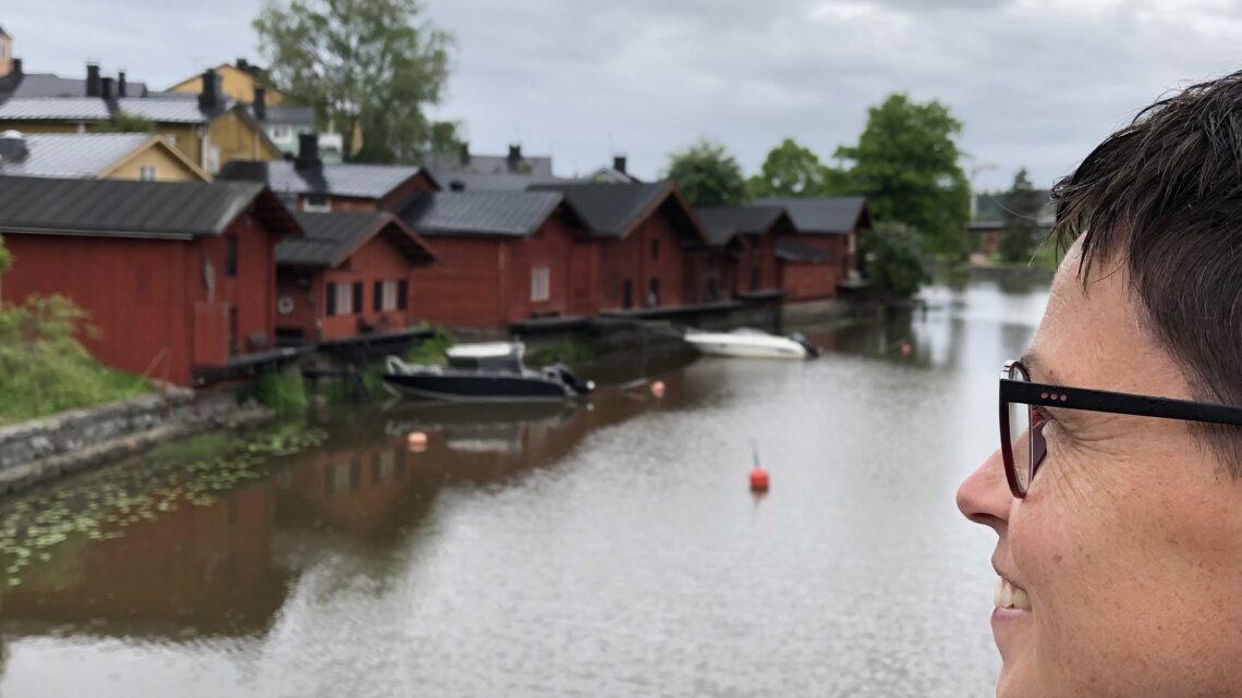 Porvoo, zweitälteste Stadt Finnlands.
